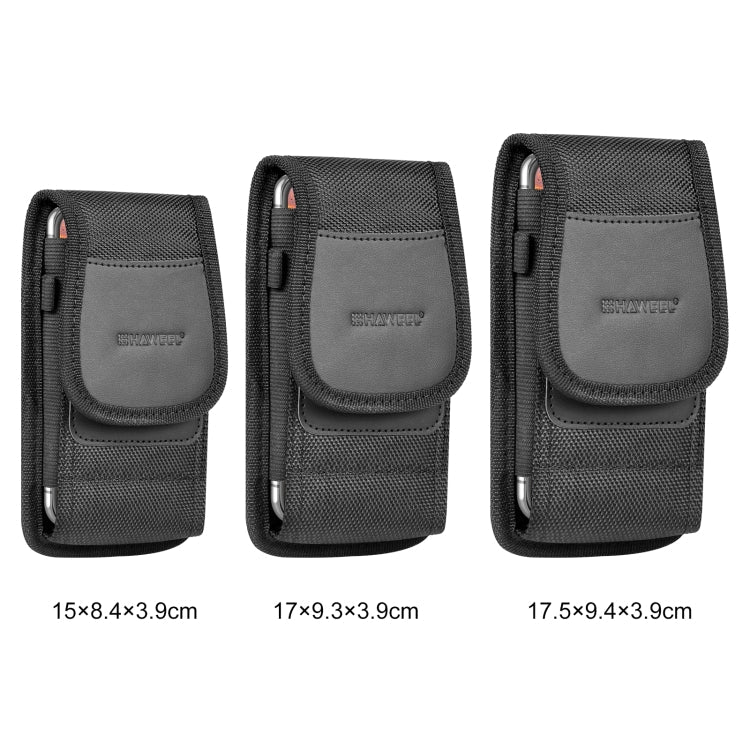 HAWEEL 4.7-6.1 inch Nylon Cloth Phone Belt Clip Carrying Pouch with Card Slot My Store