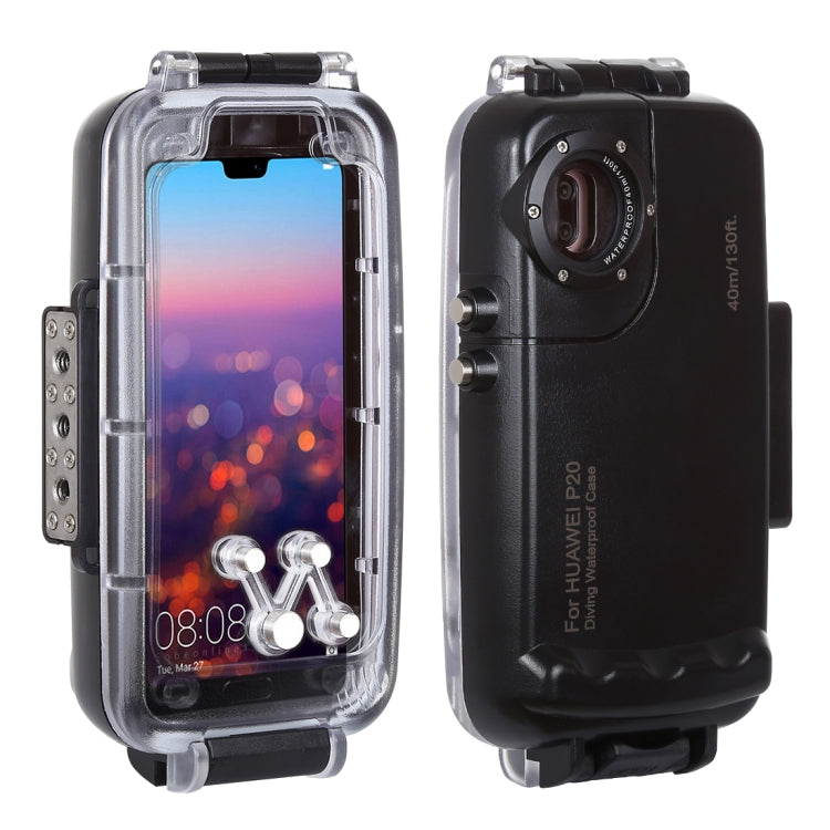 HAWEEL 40m/130ft Waterproof Diving Case for Huawei P20, Photo Video Taking Underwater Housing Cover My Store