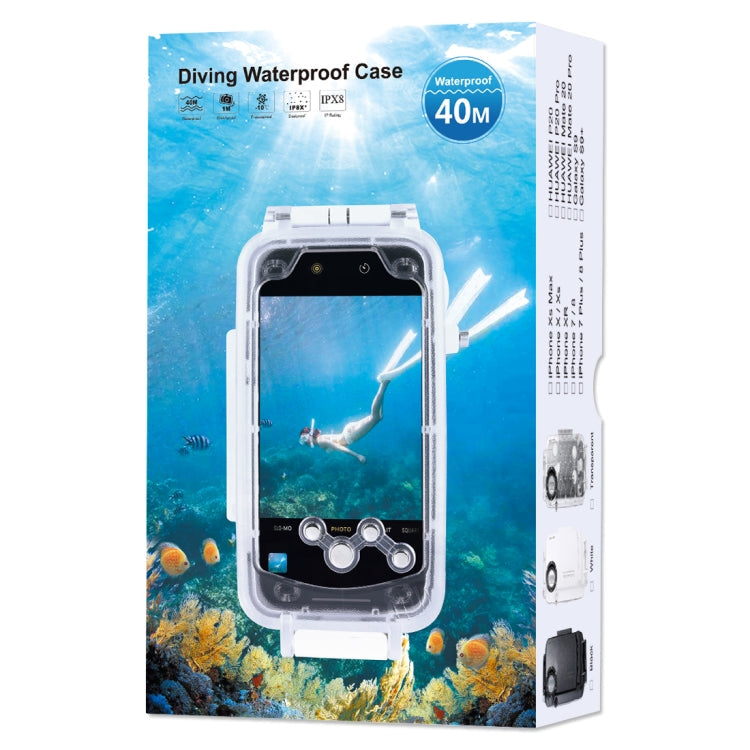 HAWEEL 40m/130ft Waterproof Diving Case for Huawei P20, Photo Video Taking Underwater Housing Cover My Store