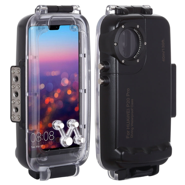 HAWEEL 40m/130ft Waterproof Diving Case for Huawei P20 Pro, Photo Video Taking Underwater Housing Cover My Store