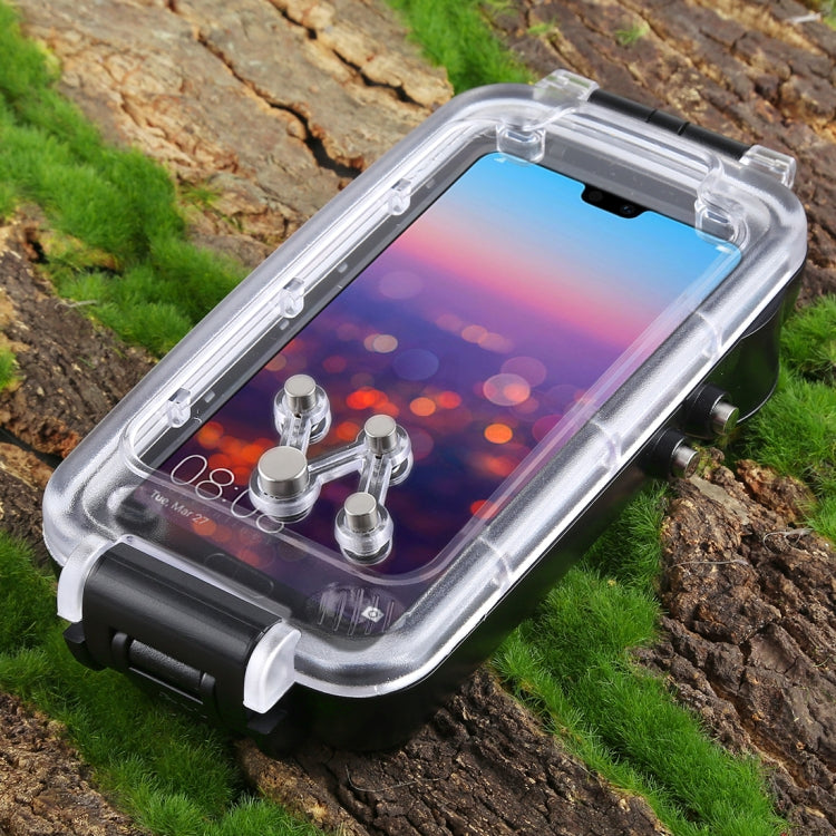 HAWEEL 40m/130ft Waterproof Diving Case for Huawei P20 Pro, Photo Video Taking Underwater Housing Cover