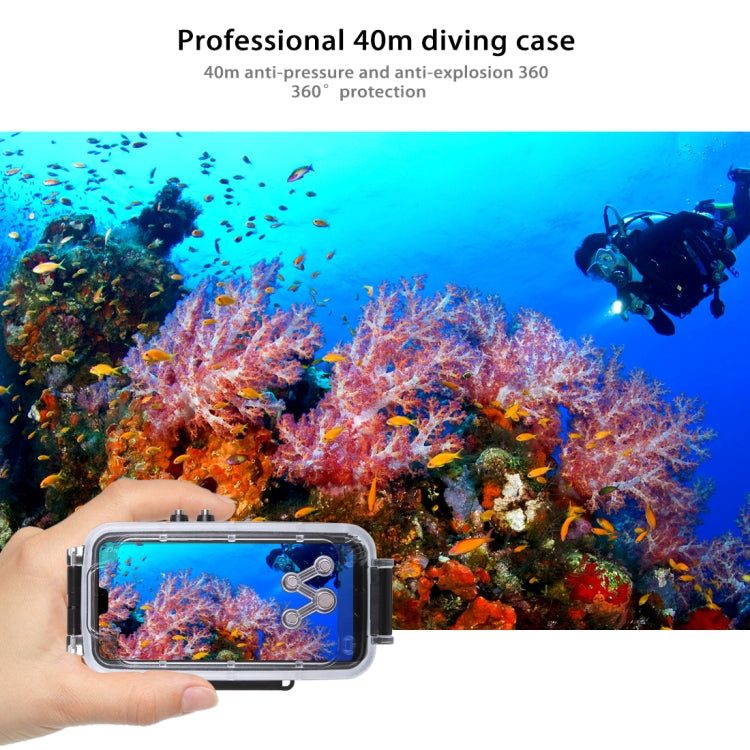 HAWEEL 40m/130ft Waterproof Diving Case for Huawei P20 Pro, Photo Video Taking Underwater Housing Cover My Store