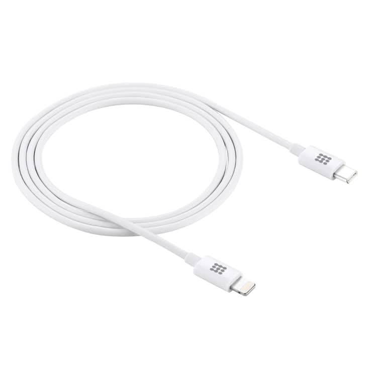 HAWEEL 25W 3A USB-C / Type-C to 8 Pin PD Fast Charging Cable for iPhone, iPad, Cable Length:1m