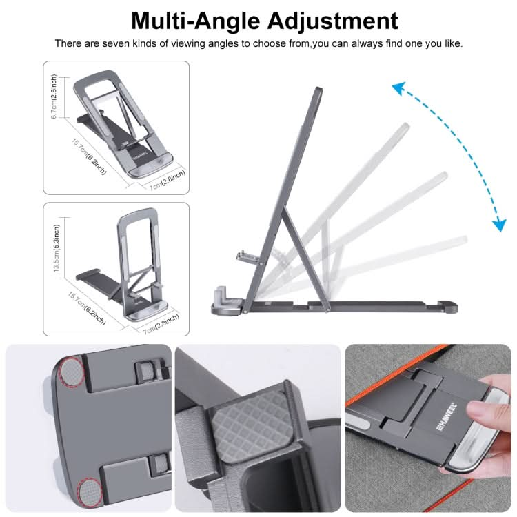 HAWEEL Adjustable Lifting Folding Live Broadcast Aluminum Alloy Desktop Holder My Store