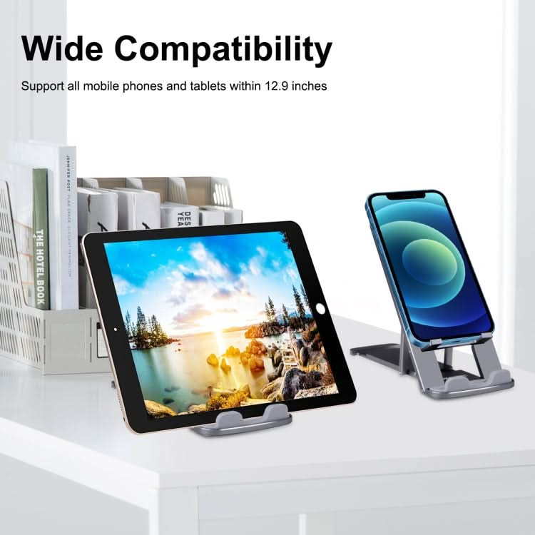 HAWEEL Adjustable Lifting Folding Live Broadcast Aluminum Alloy Desktop Holder My Store