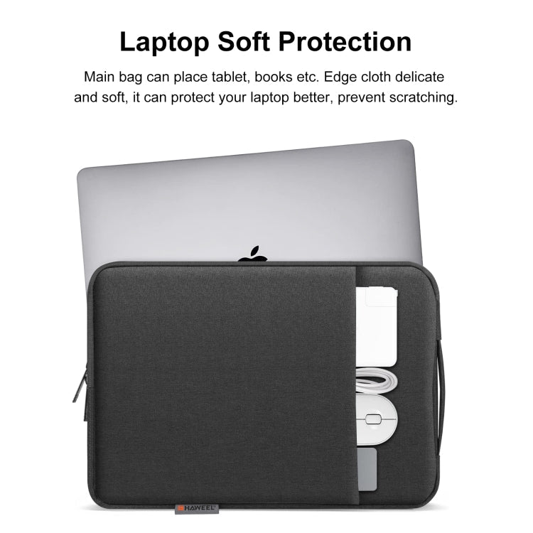 HAWEEL Laptop Sleeve Case Zipper Briefcase Bag with Handle for 12.5-13.5 inch Laptop My Store