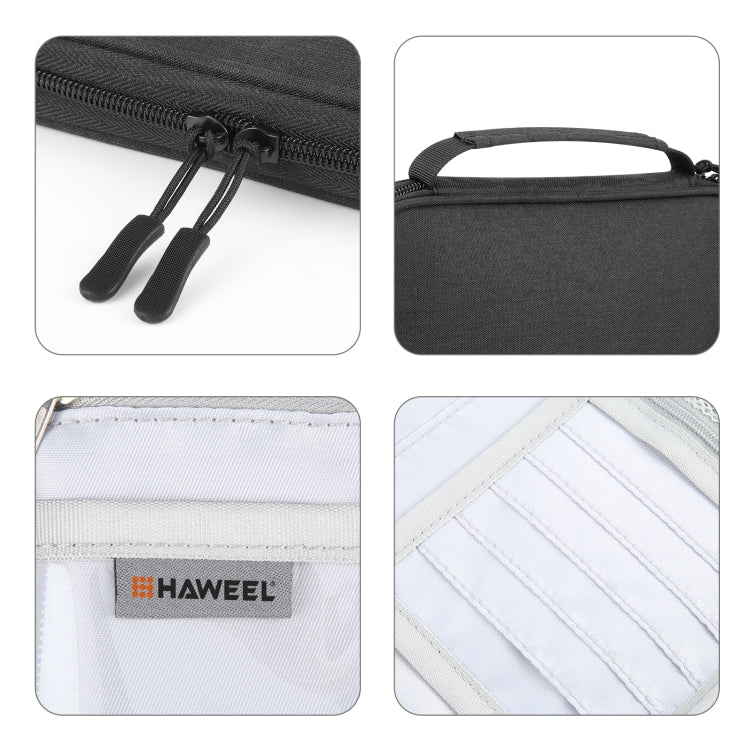 HAWEEL Passport Wallet Document Organizer Credit Cards Case Bag with Handle My Store