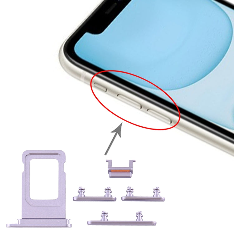 SIM Card Tray + Side Key for iPhone 11 My Store