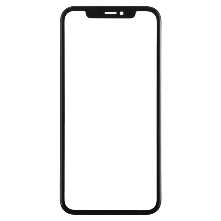 Front Screen Outer Glass Lens with Frame & OCA Optically Clear Adhesive for iPhone 11