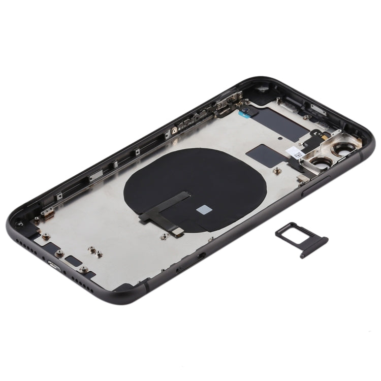 Battery Back Cover (with Side Keys & Card Tray & Power + Volume Flex Cable & Wireless Charging Module) for iPhone 11 My Store