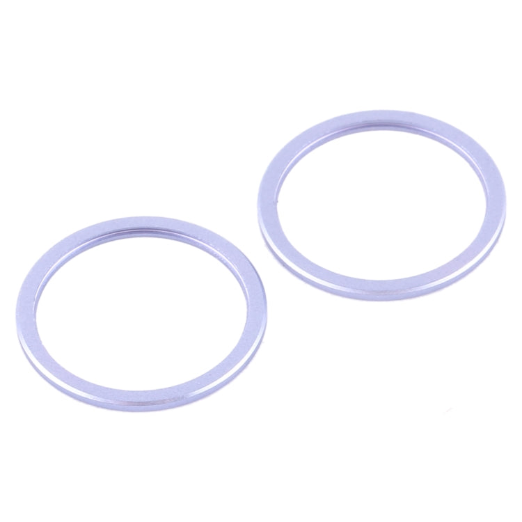 2 PCS Rear Camera Glass Lens Metal Protector Hoop Ring for iPhone 12-Reluova