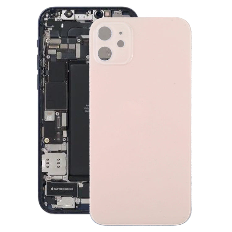 Glass Back Cover with Appearance Imitation of iP12 for iPhone XR