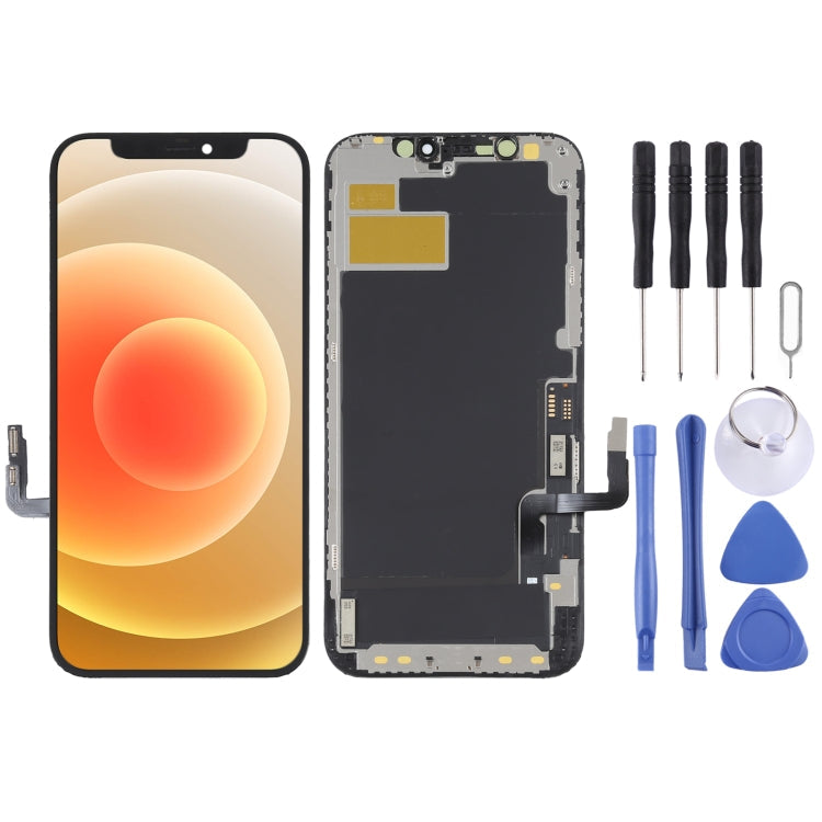 YK Super Hard OLED LCD Screen For iPhone 12 / 12 Pro with Digitizer Full Assembly My Store