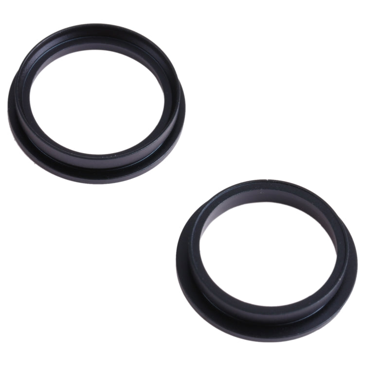 2 PCS Rear Camera Glass Lens Metal Outside Protector Hoop Ring for iPhone 13 mini-Reluova