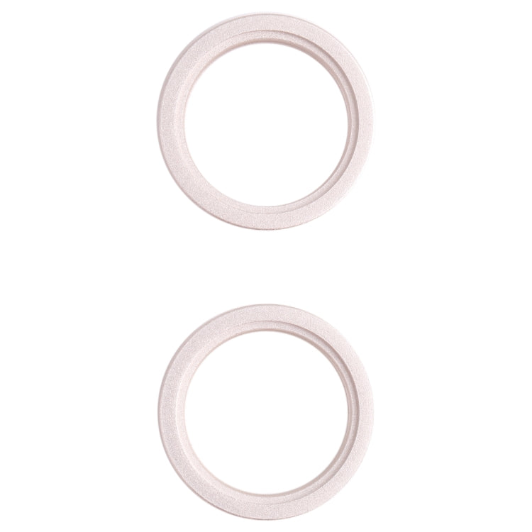 2 PCS Rear Camera Glass Lens Metal Outside Protector Hoop Ring for iPhone 13 mini