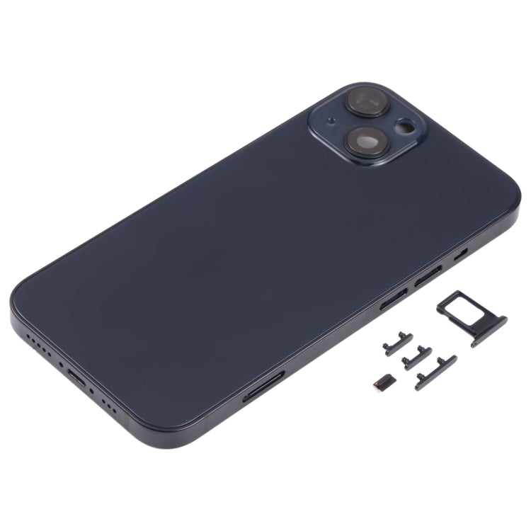 Back Housing Cover with SIM Card Tray & Side  Keys & Camera Lens for iPhone 13 My Store