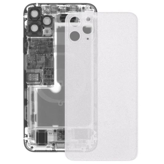 Transparent Frosted Glass Battery Back Cover for iPhone 11 Pro My Store