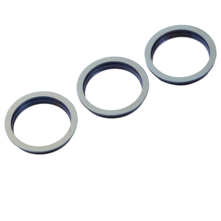 3 PCS Rear Camera Glass Lens Metal Protector Hoop Ring for iPhone 11 Pro & 11 Pro Max