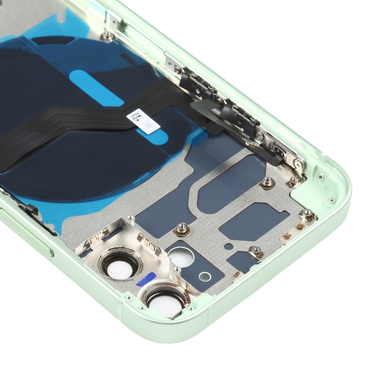 Battery Back Cover (with Side Keys & Card Tray & Power + Volume Flex Cable & Wireless Charging Module) for iPhone 12 Mini