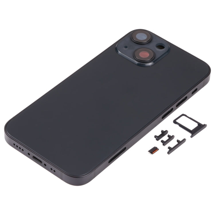 Back Housing Cover with SIM Card Tray & Side  Keys & Camera Lens for iPhone 13 Mini My Store