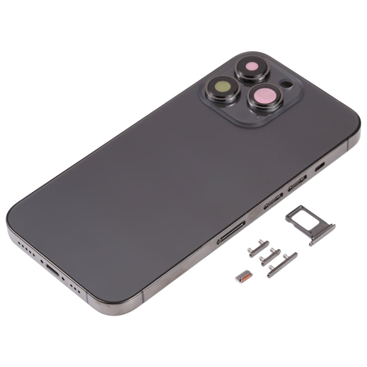 Back Housing Cover with SIM Card Tray & Side  Keys & Camera Lens for iPhone 13 Pro My Store