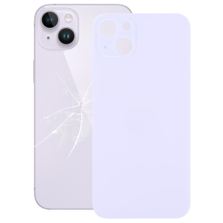 Easy Replacement Big Camera Hole Glass Back Battery Cover for iPhone 14