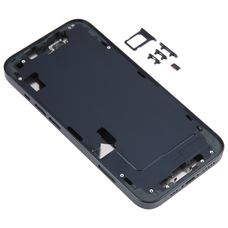 For iPhone 14 Battery Back Cover with Middle Frame / Side Keys My Store