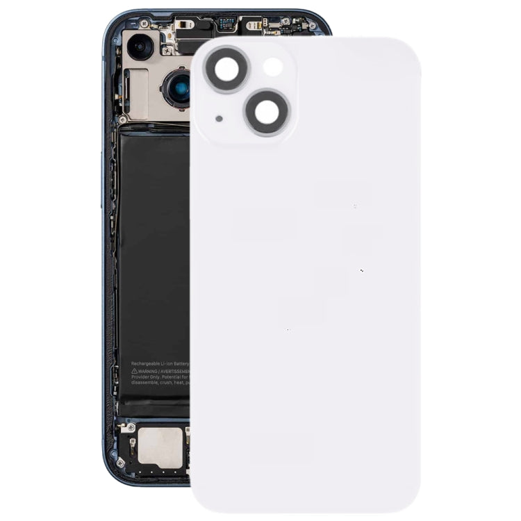 For iPhone 14 Plus Glass Battery Back Cover with Flash Bracket + Wireless Charging Module My Store