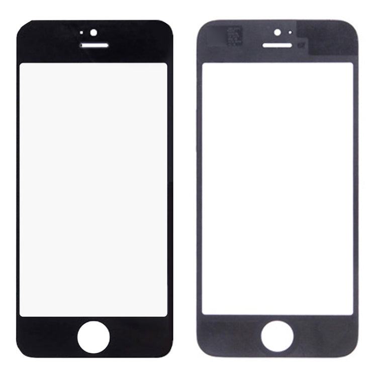 5 PCS Black + 5 PCS White for iPhone 5 & 5S Front Screen Outer Glass Lens