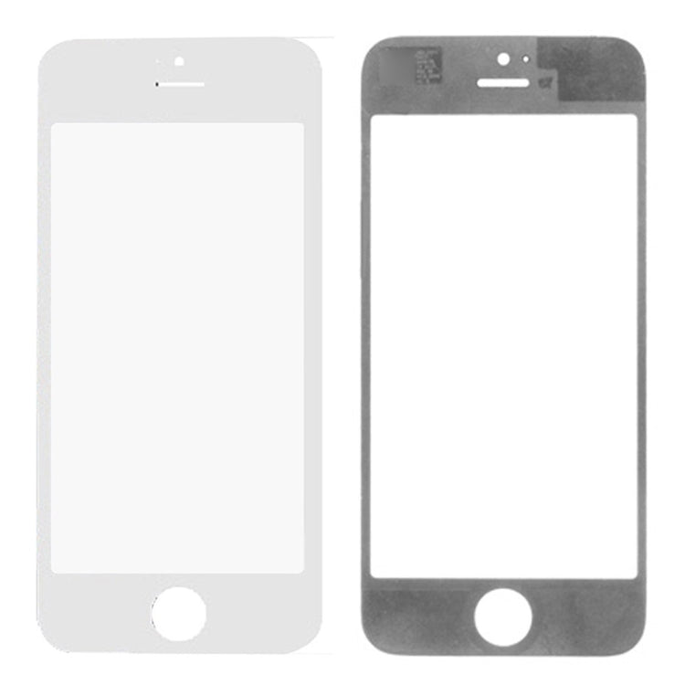 5 PCS Black + 5 PCS White for iPhone 5 & 5S Front Screen Outer Glass Lens