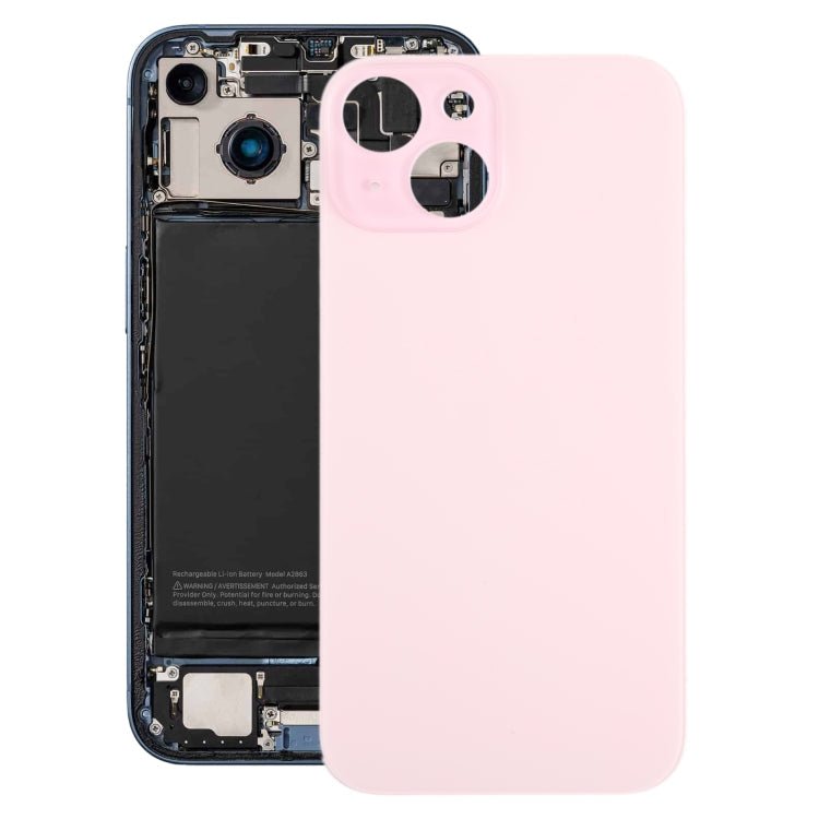 For iPhone 15 Glass Battery Back Cover