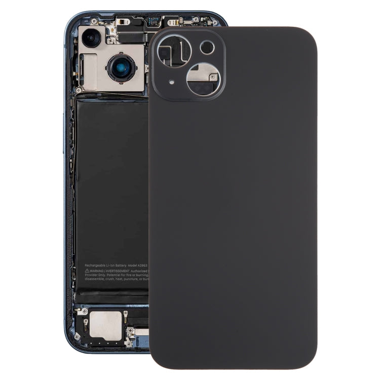 For iPhone 15 Plus Glass Battery Back Cover