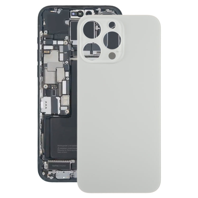 For iPhone 15 Pro Glass Battery Back Cover My Store