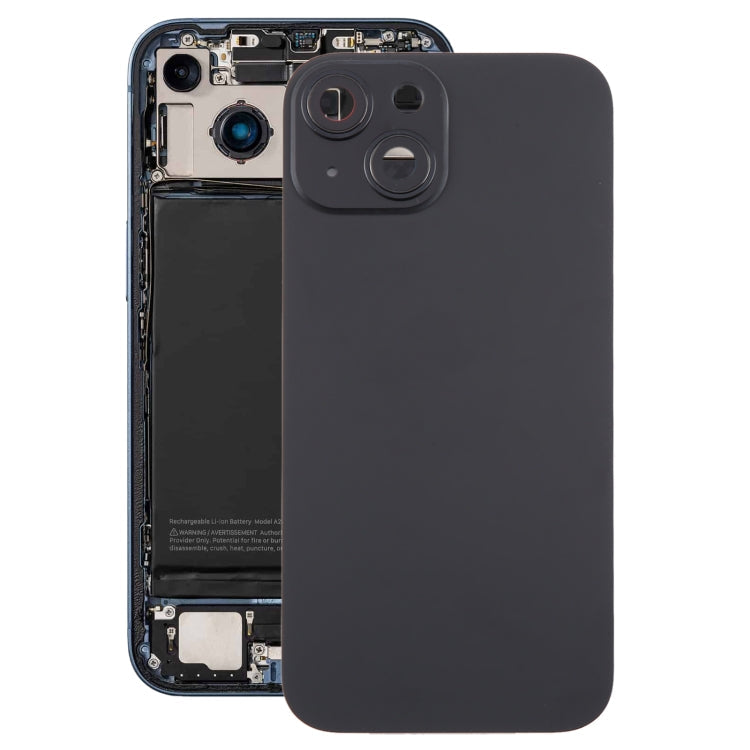 For iPhone 15 Plus Glass Battery Back Cover with Camera Lens Cover