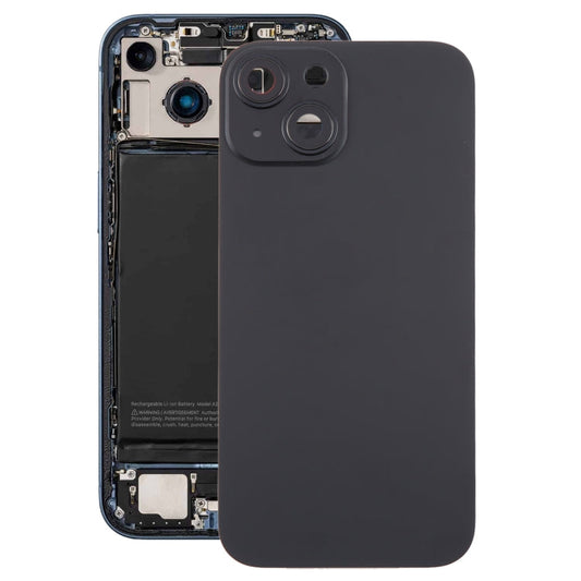 For iPhone 15 Plus Glass Battery Back Cover with Camera Lens Cover