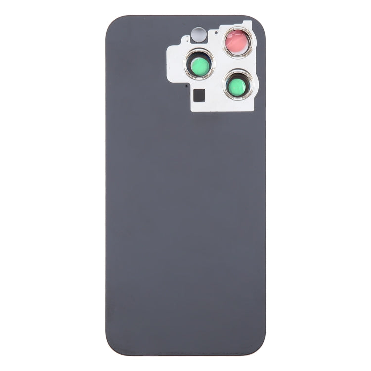 For iPhone 15 Pro Glass Battery Back Cover with Camera Lens Cover My Store