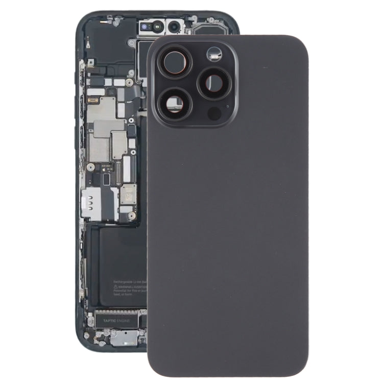 For iPhone 15 Pro Max Battery Back Cover with Camera Lens Cover + MagSafe Magnet My Store