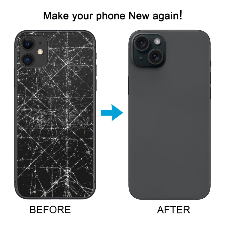 Back Cover with Appearance Imitation of iP15 Pro for iPhone 11