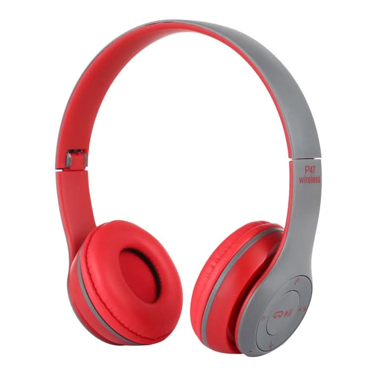 P47 Foldable Wireless Bluetooth Headphone with 3.5mm Audio Jack, Support MP3 / Call