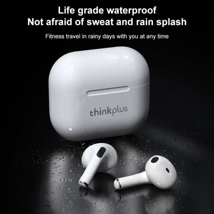 Original Lenovo LivePods LP40 TWS IPX4 Waterproof Bluetooth Earphone with Charging Box, Support Touch & HD Call & Siri & Master-slave Switching