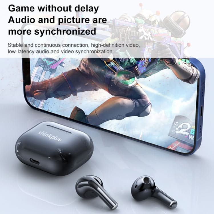 Original Lenovo LivePods LP40 TWS IPX4 Waterproof Bluetooth Earphone with Charging Box, Support Touch & HD Call & Siri & Master-slave Switching