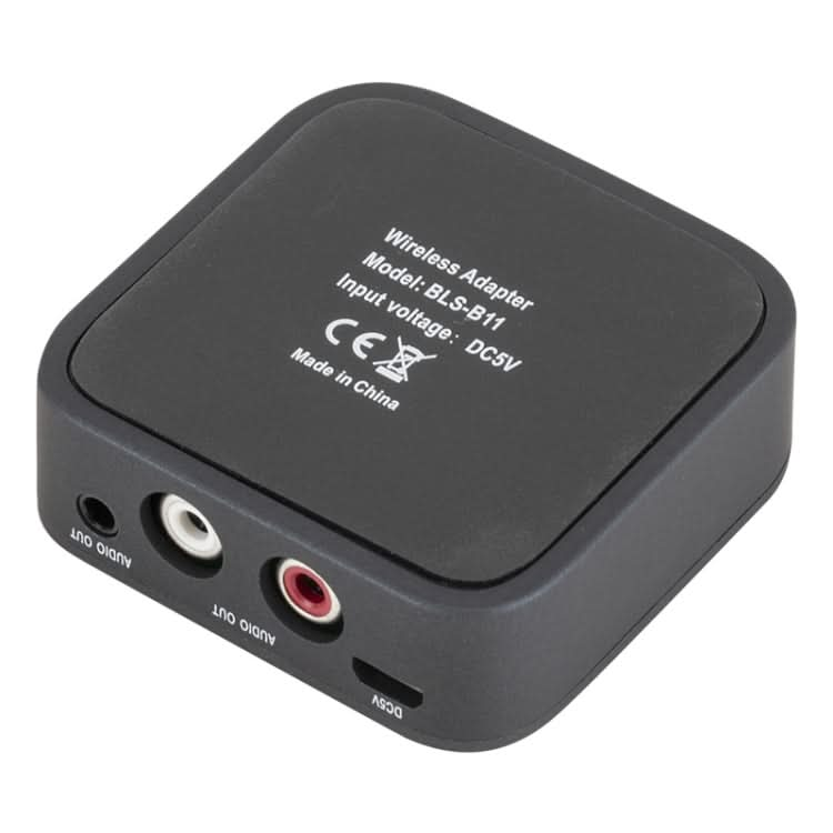 B11 Bluetooth 5.0 Receiver AUX NFC to 2 x RCA Audio Adapter