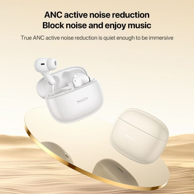 Yesido TWS28 ANC+ENC Dual Noise Reduction Smart TWS Wireless Bluetooth Earphone