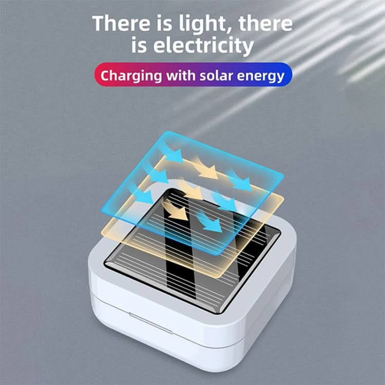 Air6 Plus Bluetooth 5.0 Mini Solar Charging Sport Wireless Bluetooth Earphone with Charging Box