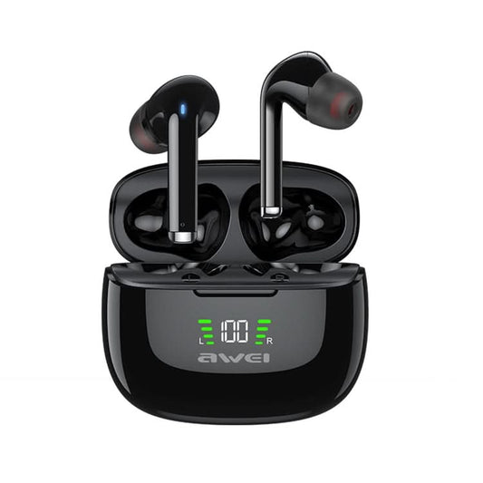 awei TA8 Bluetooth 5.2 ANC Active Noise Reduction Wireless Bluetooth Earphone