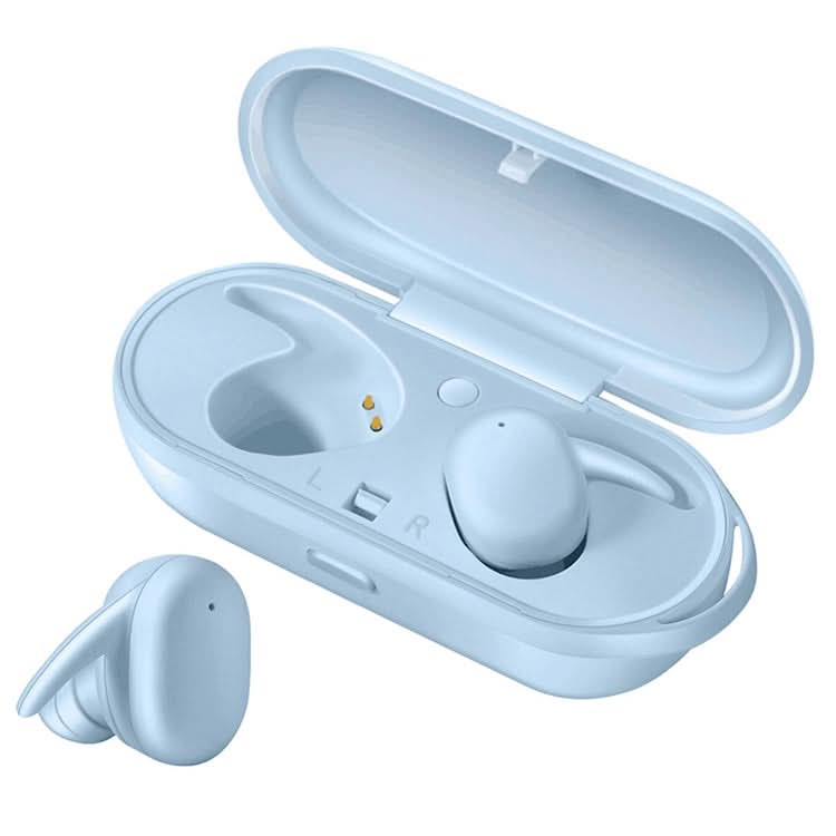 DT-7 IPX Waterproof Bluetooth 5.0 Wireless Bluetooth Earphone with 300mAh Magnetic Charging Box, Support Call