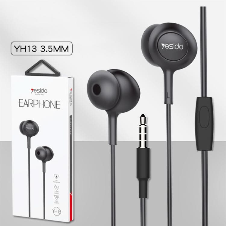 Yesido YH13 3.5mm In-Ear Wired Earphone, Length: 1.2m