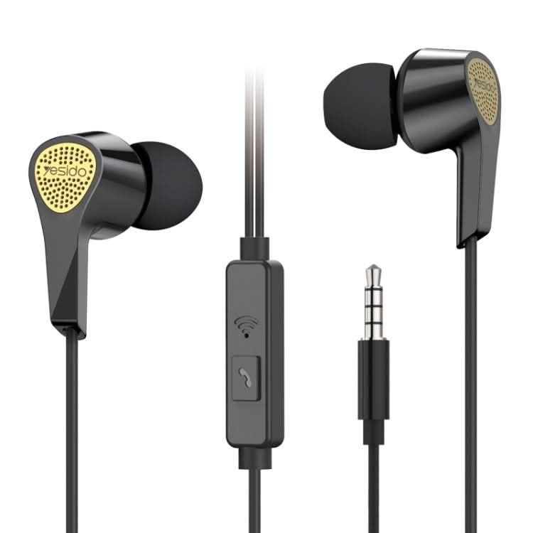 Yesido YH25 3.5mm In-Ear Wired Earphone, Length: 1.2m