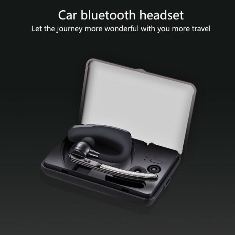 SBT208C Single Earhook Wireless Bluetooth Earphone Charging Box