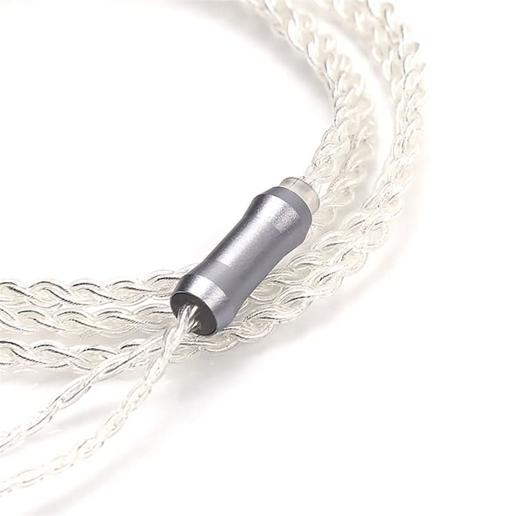 TRN Silver Plated Upgrade Cable Headphones Cable with A2DC Connection for TRN V10 V20 Earphone